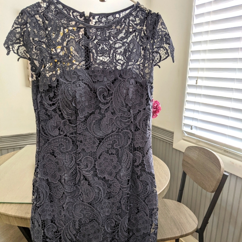 Beautiful grey evening dress